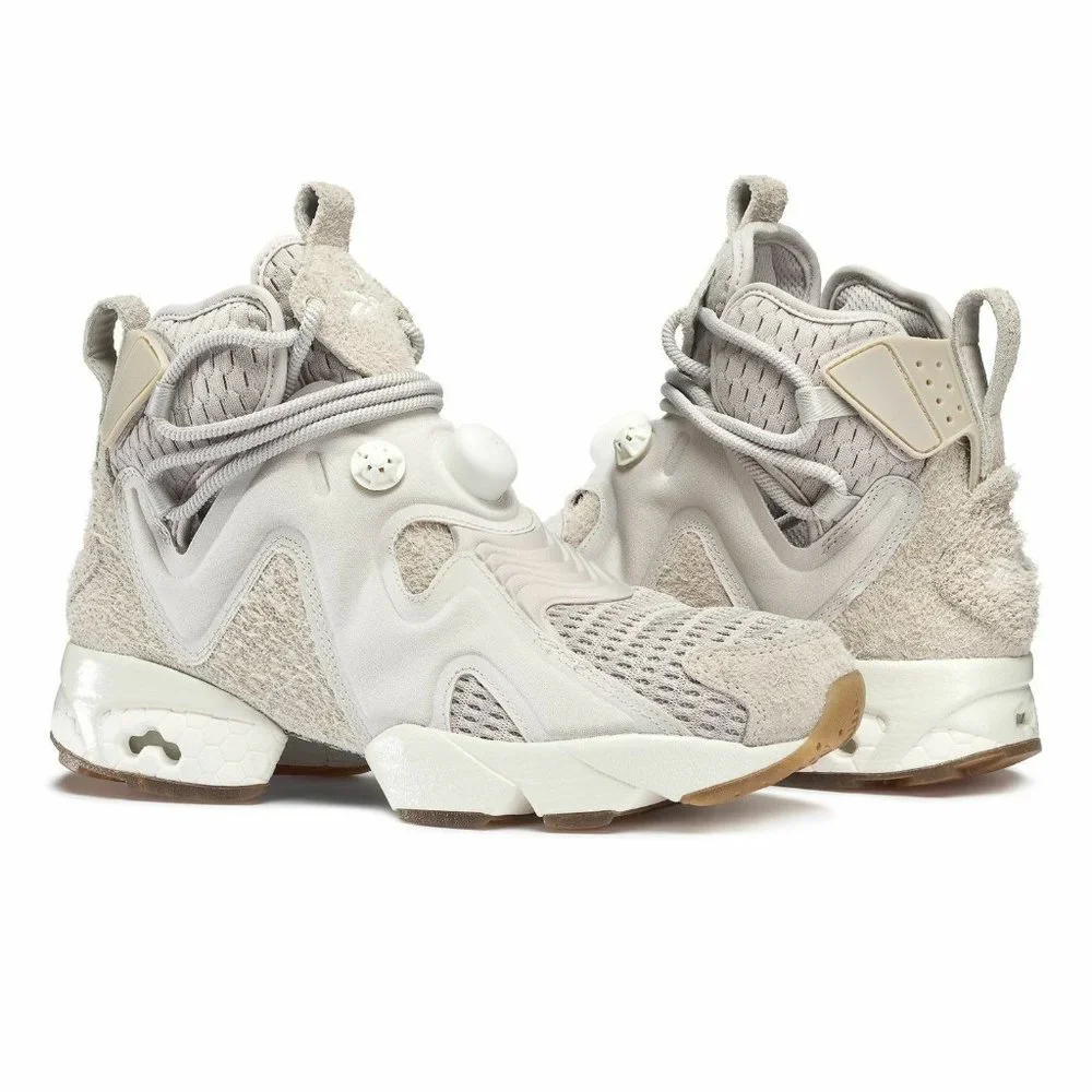 Reebok Furikaze Future Sz 4 Mens / 5.5 Womens Beig - Picture 3 of 11